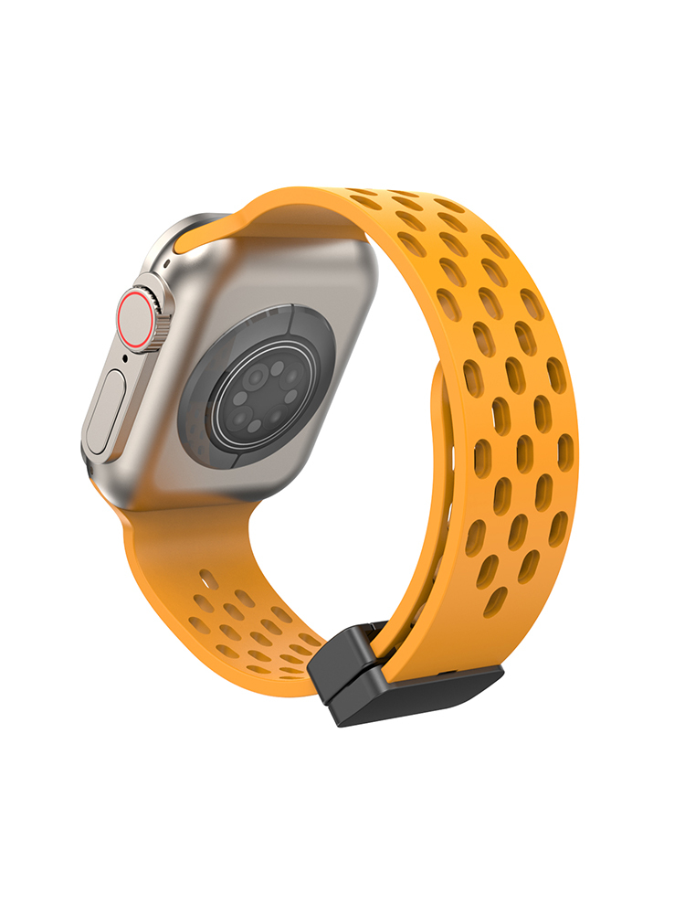 Candy Color Mesh Breathable Silicone Band