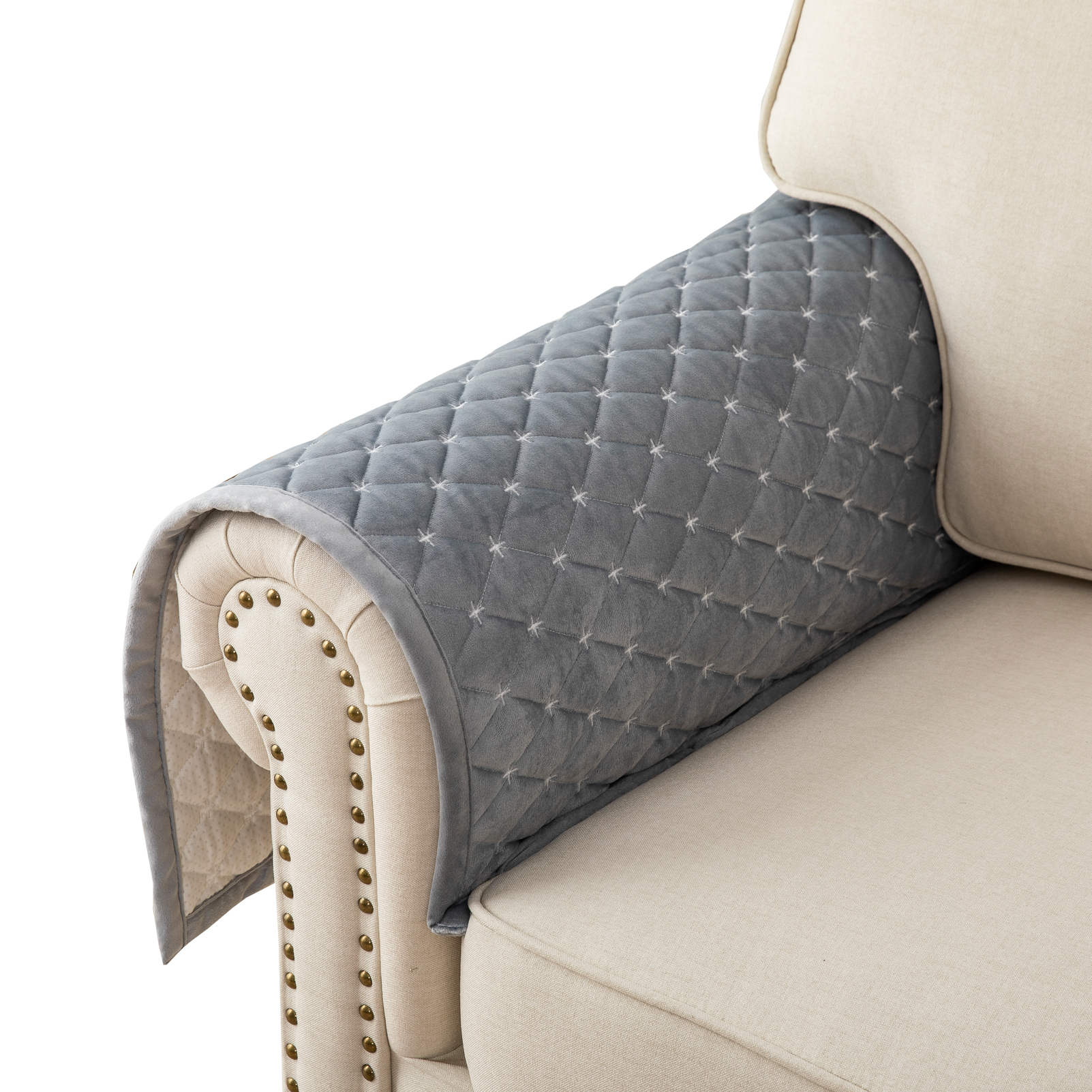 Eismodra Couch Cover,Sectional Couch Covers,Sofa Covers for 3 Cushion 