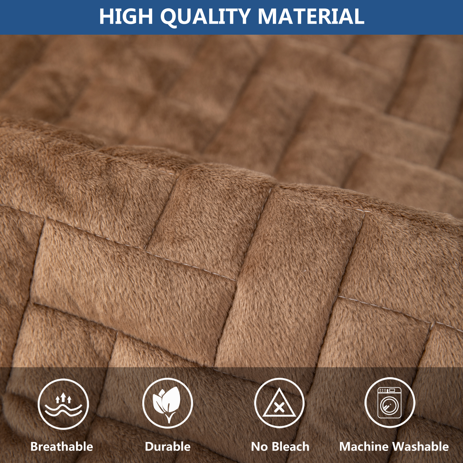 Eismodra Couch Cover,Sectional Couch Covers,Sofa Covers for 3 Cushion 