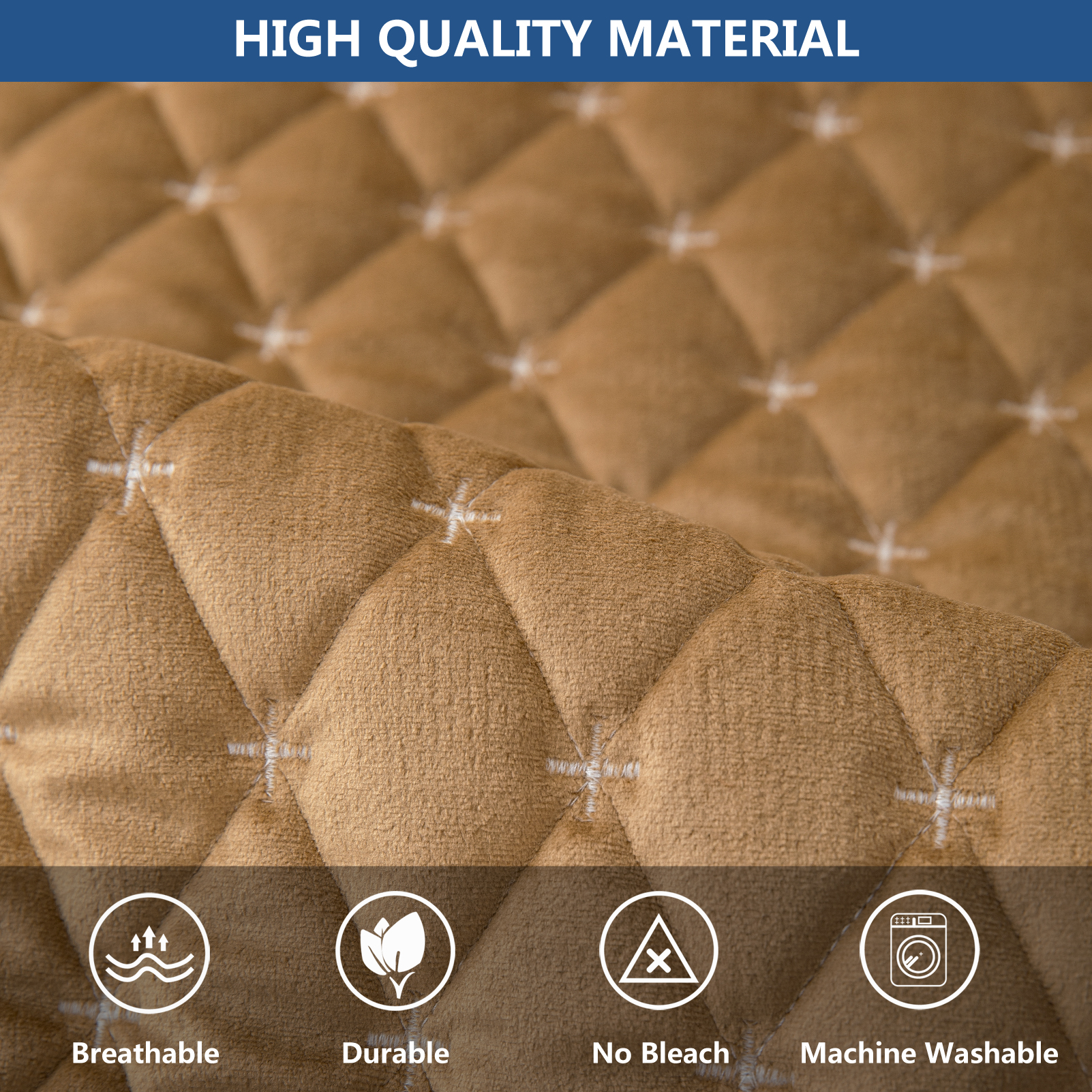 Eismodra Couch Cover,Sectional Couch Covers,Sofa Covers for 3 Cushion 