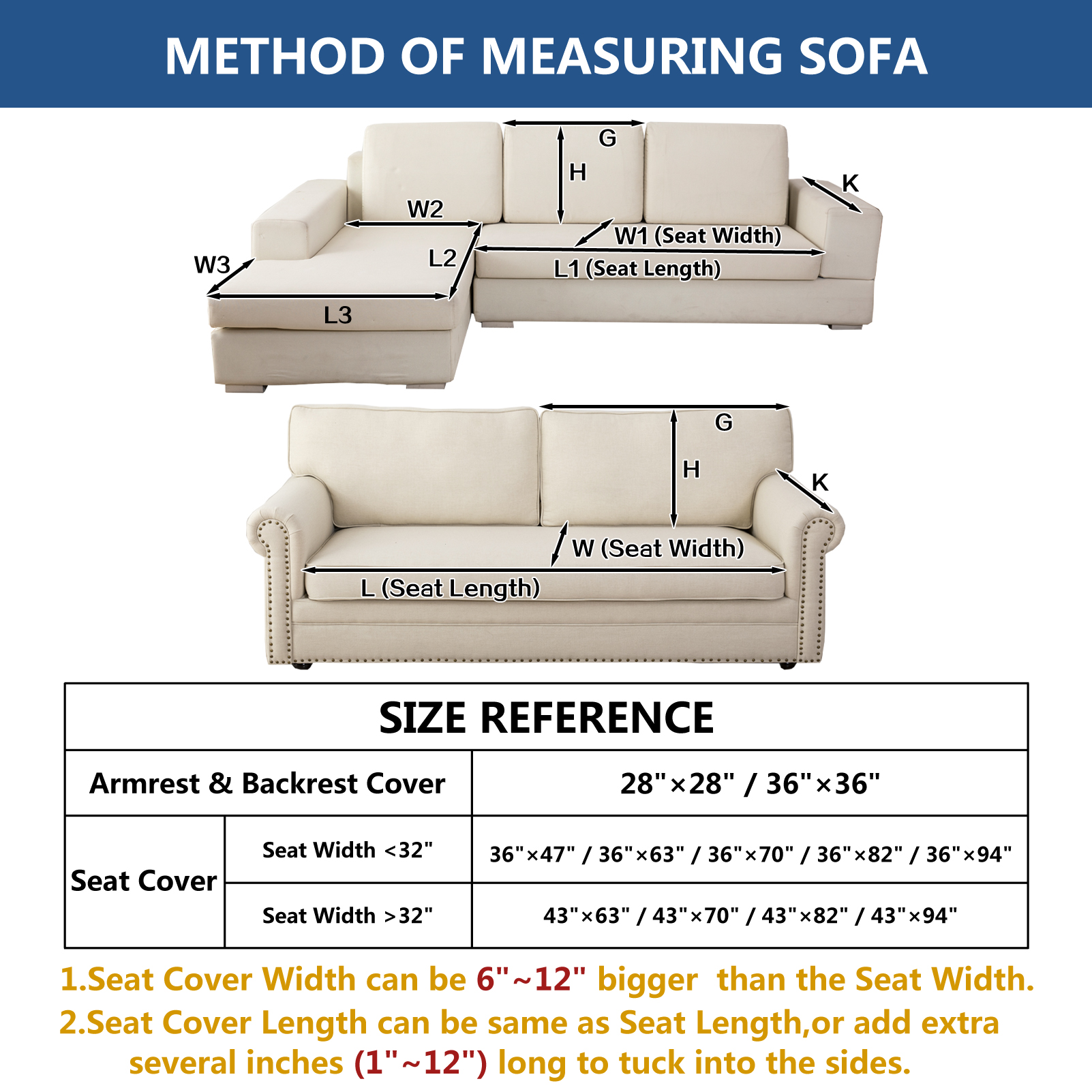 Eismodra Couch Cover,Sectional Couch Covers,Sofa Covers for 3 Cushion 