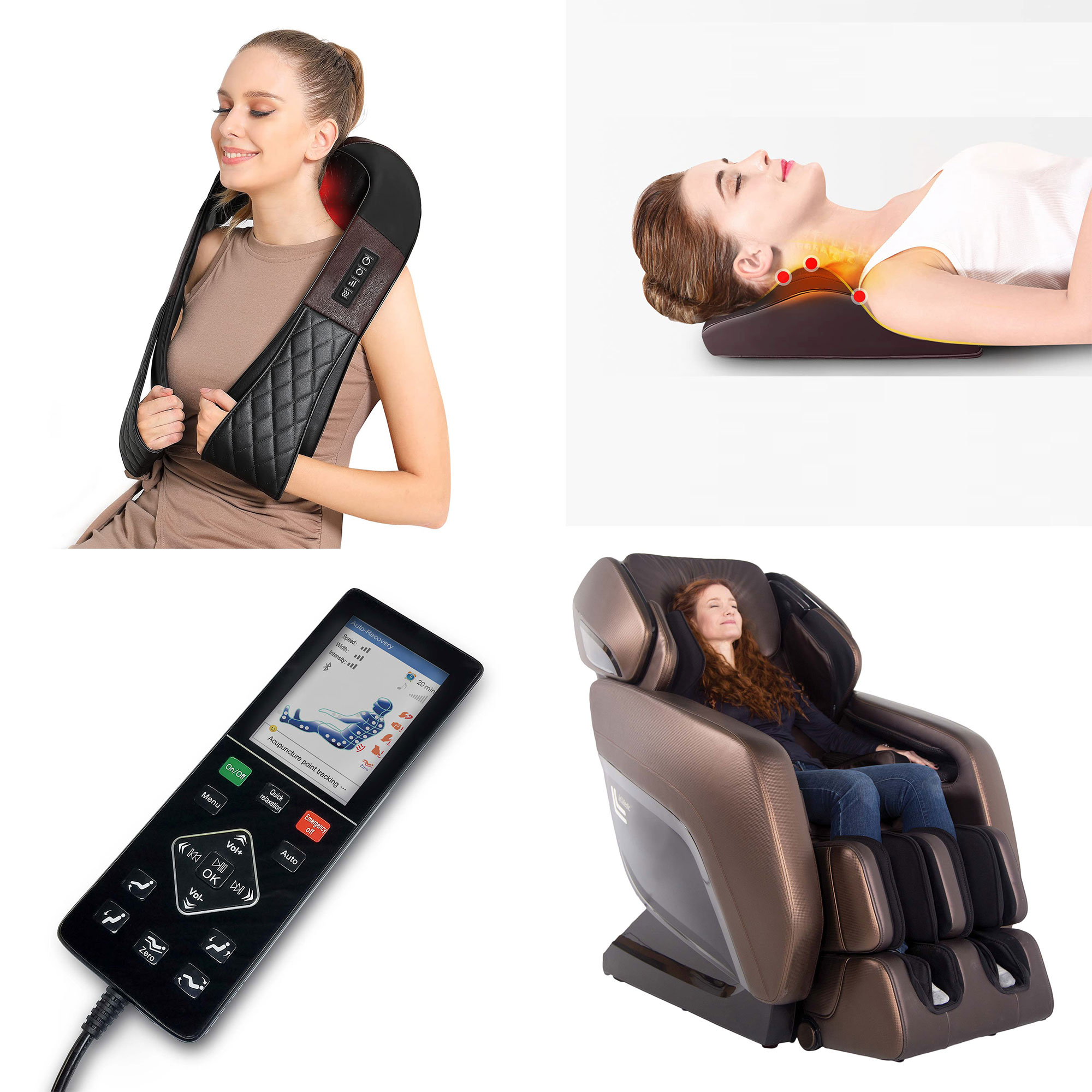 Full Body Massage For Neck, Back, Shoulders, Foot And More