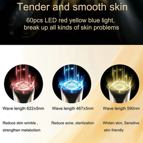 Multi Facial Skin Tightening R&S Face Massage EMS Anti-Puffiness Wrink