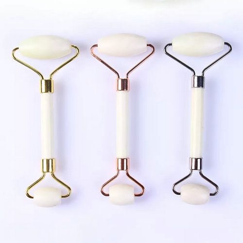 Wholesale Factory Beauty Skincare Massage Tools Natural Stone White Qu