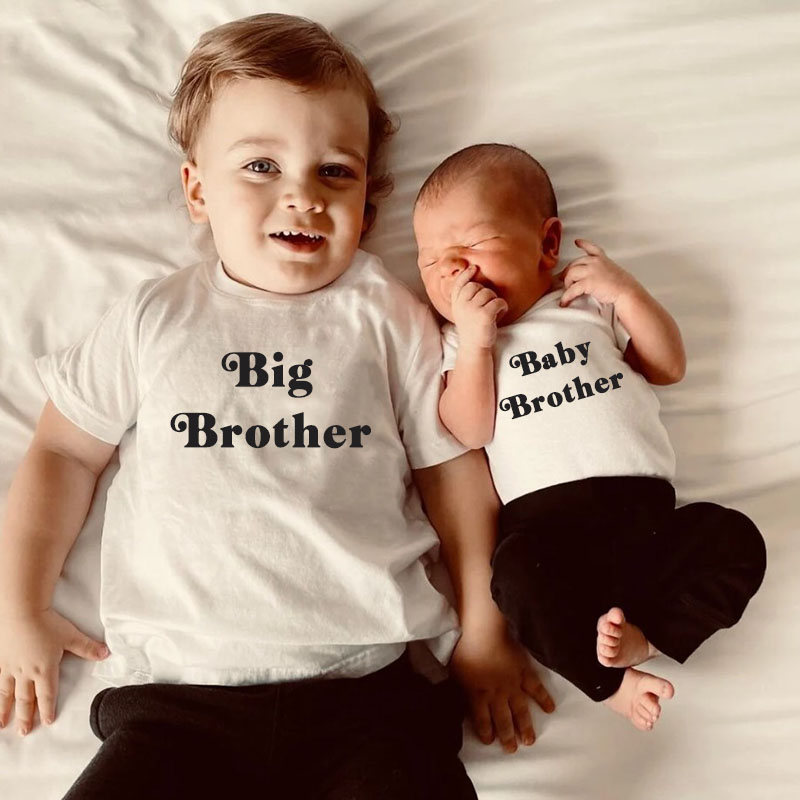 Big Brother Shirt,Pregnancy Announcement Baby Onesie&Kids Shirt