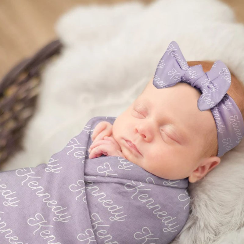 Personalized Custom Swaddle Set Coming Home Outfit Gift