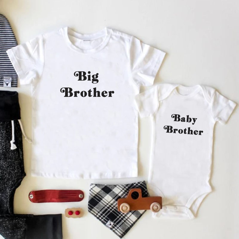 Big Brother Shirt,Pregnancy Announcement Baby Onesie&Kids Shirt