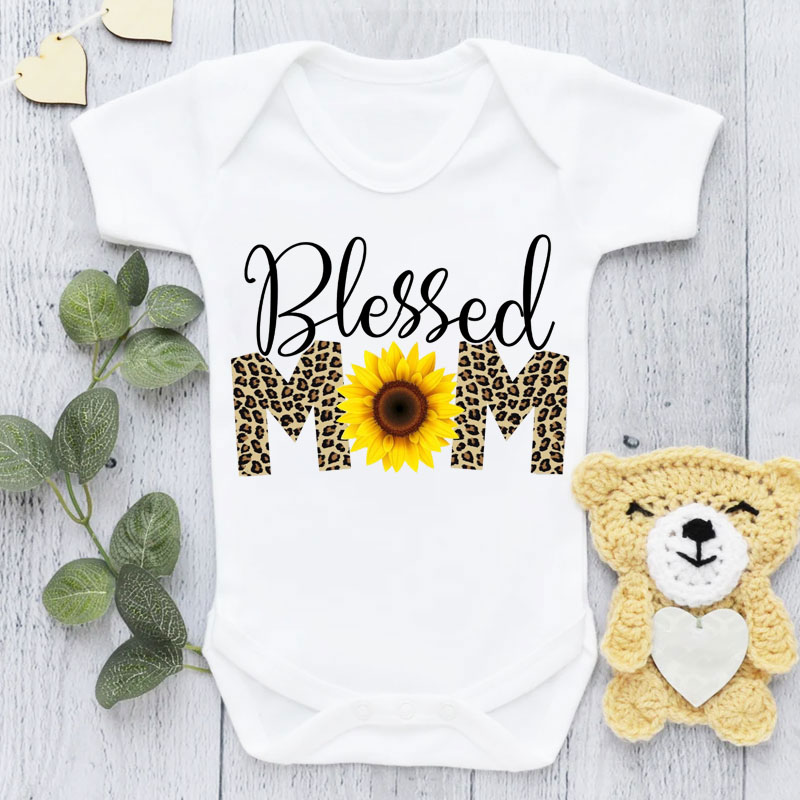 [Adult Tee]Mother's Day Gifts Blessed MaMa Matching Shirt