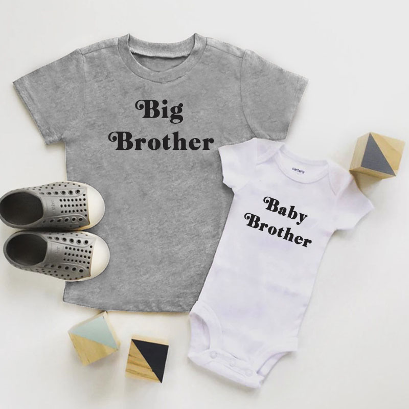 Big Brother Shirt,Pregnancy Announcement Baby Onesie&Kids Shirt