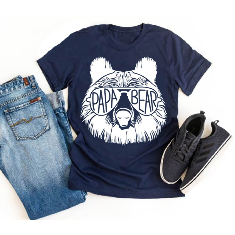 [Adult Tee]Father's day PaPa Bear Matching Shirt