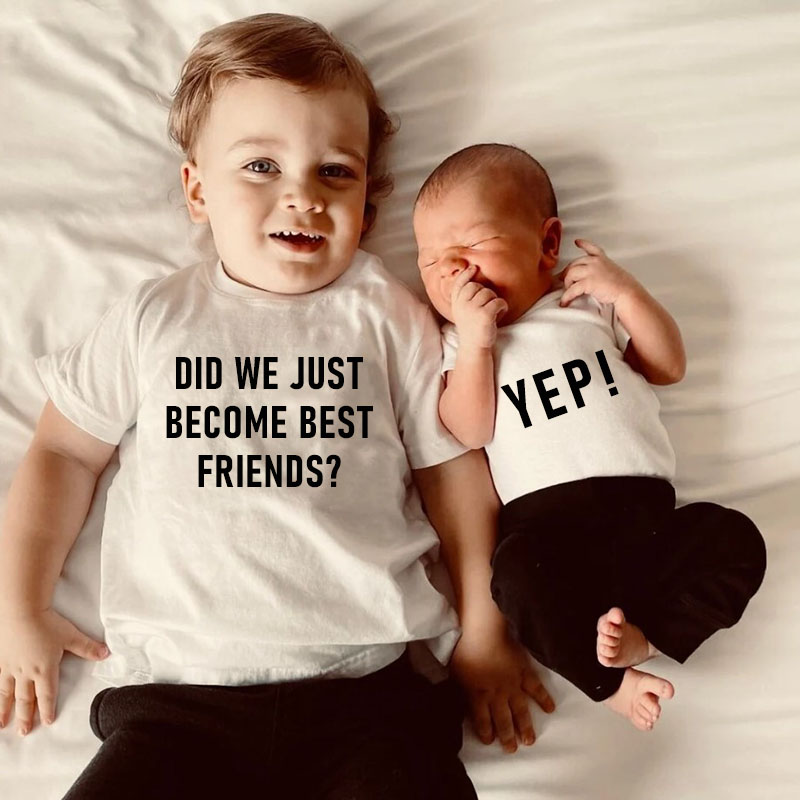 Did We Just Become Best Friends YEP!The Original Set of Matching Tees