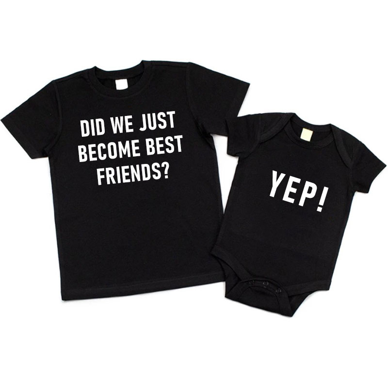 Did We Just Become Best Friends YEP!The Original Set of Matching Tees