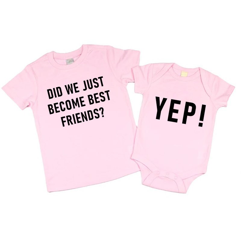 Did We Just Become Best Friends YEP!The Original Set of Matching Tees