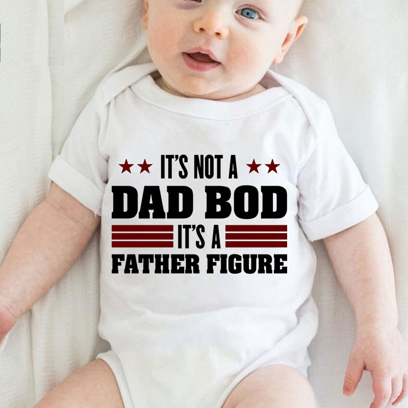 [Adult Tee]Father's Day It's Not a Dad Bod It's a Father Figure Matchi