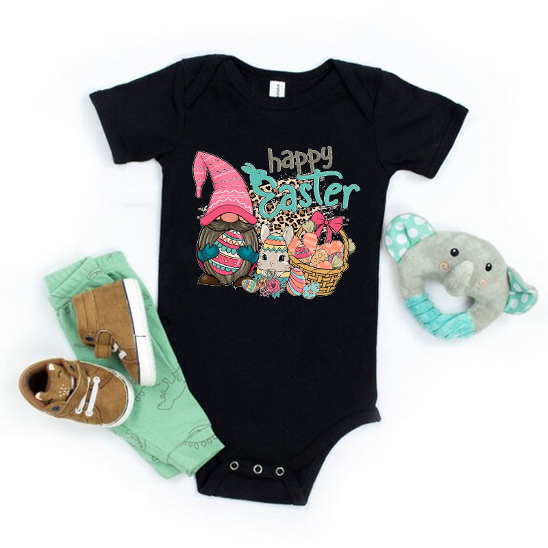 Happy Easter Gnomes Gender Neutral Bodysuit