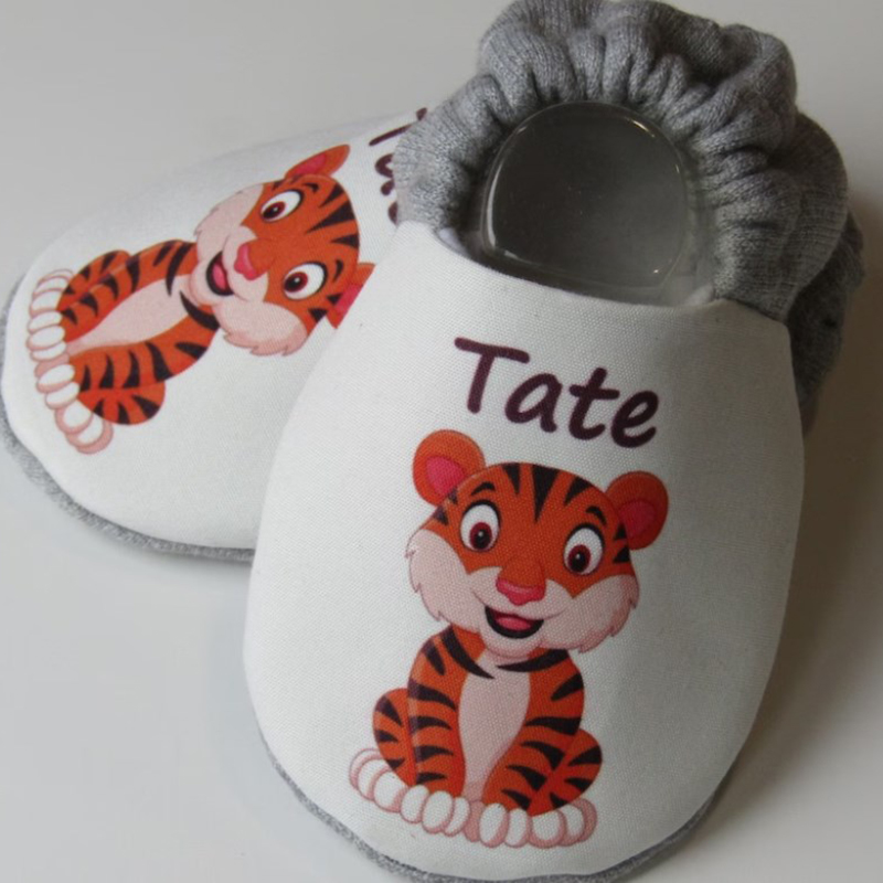 Personalized Newborn Animal Designs Baby Booties