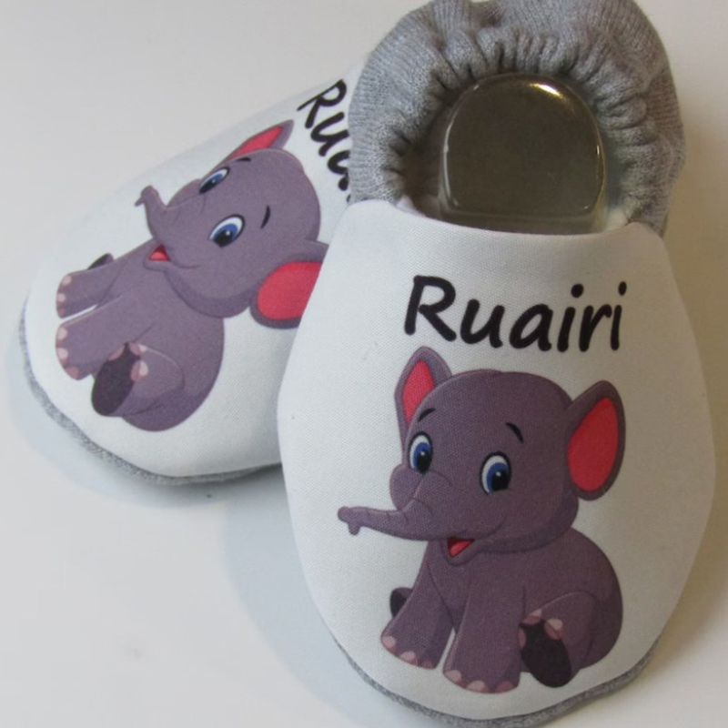Personalized Newborn Animal Designs Baby Booties