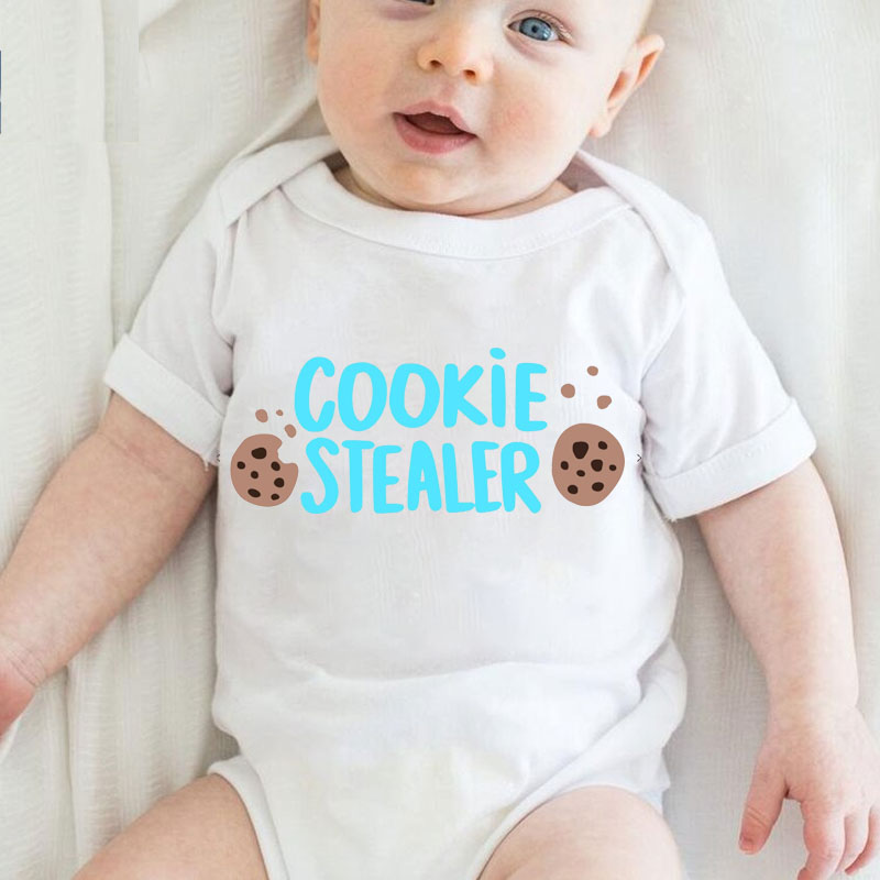 Personalised Cookie Stealer Baby boy girl unisex Onesie