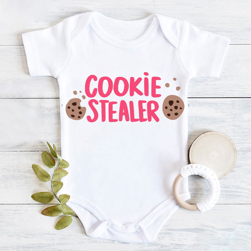 Personalised Cookie Stealer Baby boy girl unisex Onesie