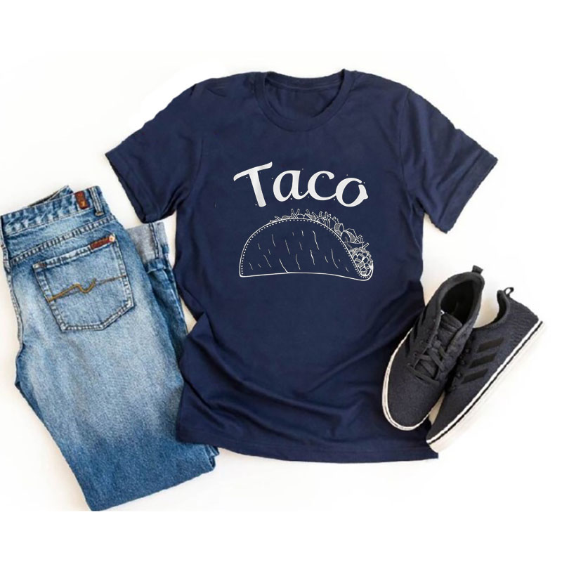 [Adult Tee] Father's Day Taco Taquito Matching Shirt