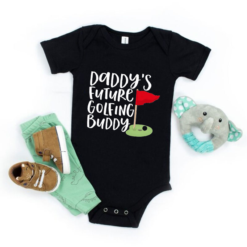 Daddy's Future Golfing Buddy Bodysuit Newborn unisex Onesie