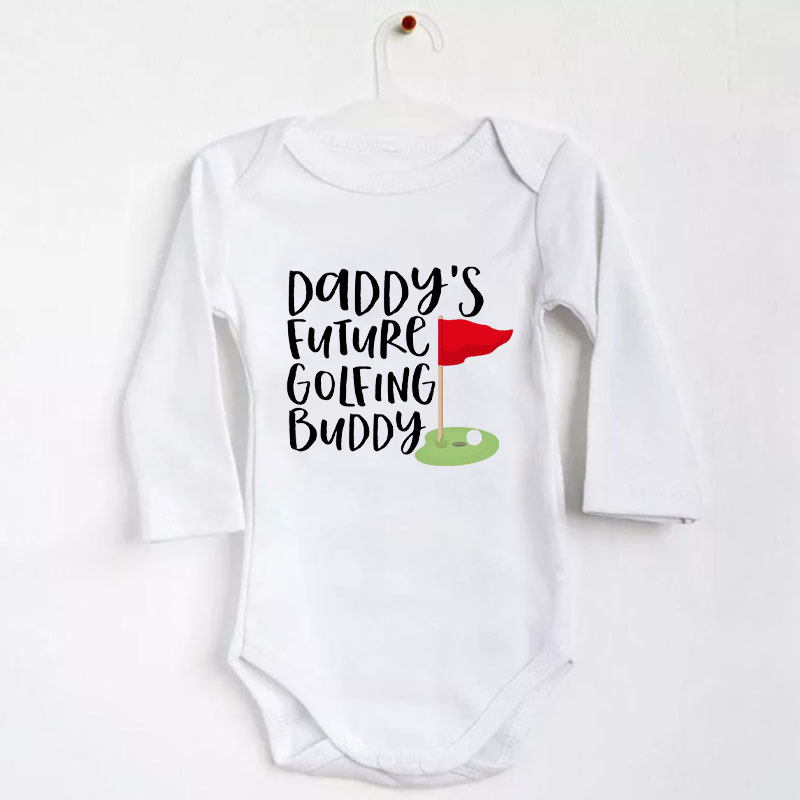 Daddy's Future Golfing Buddy Bodysuit Newborn unisex Onesie