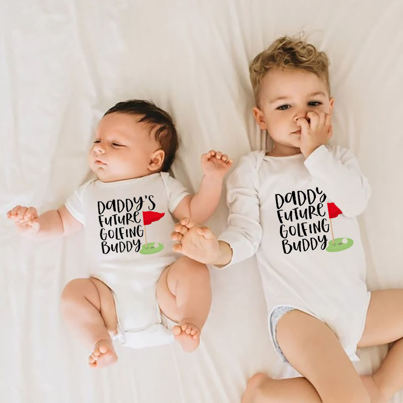 Daddy's Future Golfing Buddy Bodysuit Newborn unisex Onesie