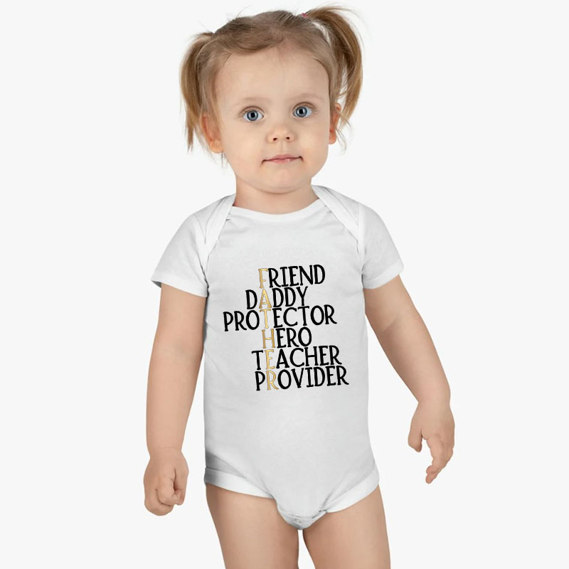 [Adult Tee]Dad Definition Father's Day Matching Shirt