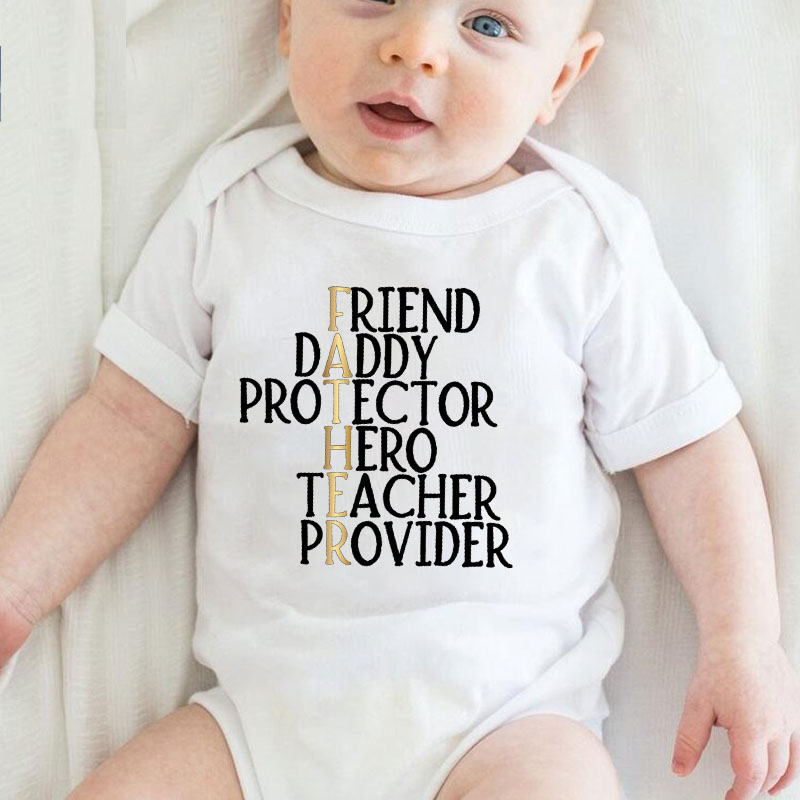 [Baby Bodysuit]Dad Definition Father's Day Bodysuit
