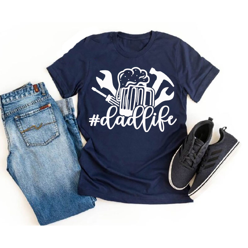 [Adult Tee]Father's day Dad Life Matching Shirt