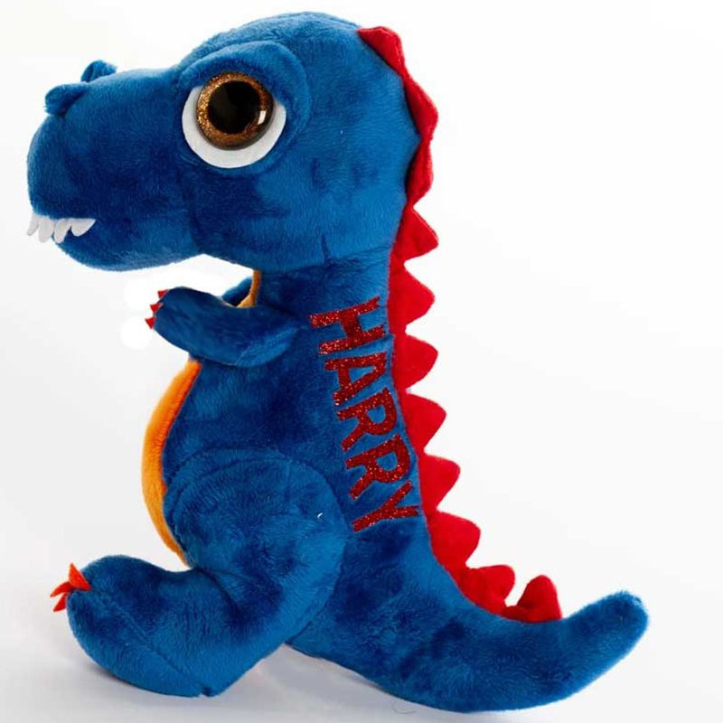 Personalised T-Rex Dinosaur Soft Toy Kids Gifts