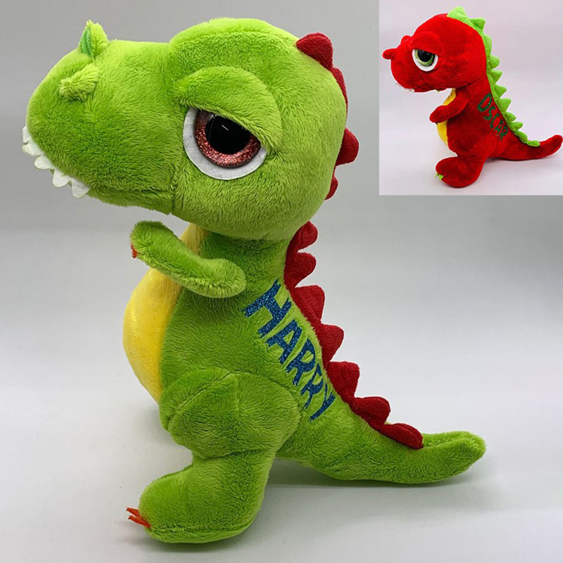 Personalised T-Rex Dinosaur Soft Toy Kids Gifts