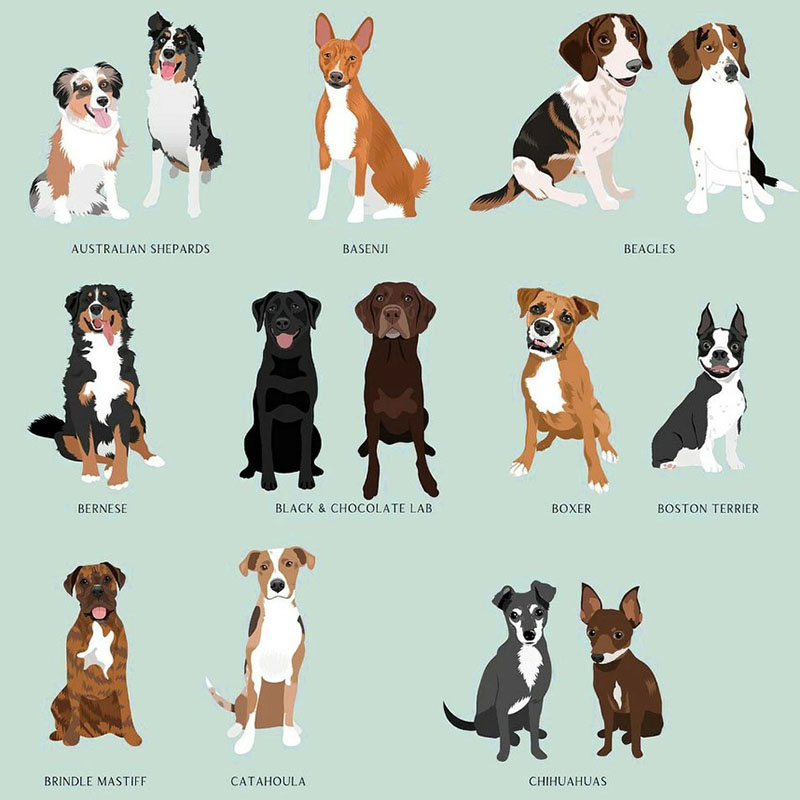 Customization Loved and Protected By Dogs Baby Shower Gift
