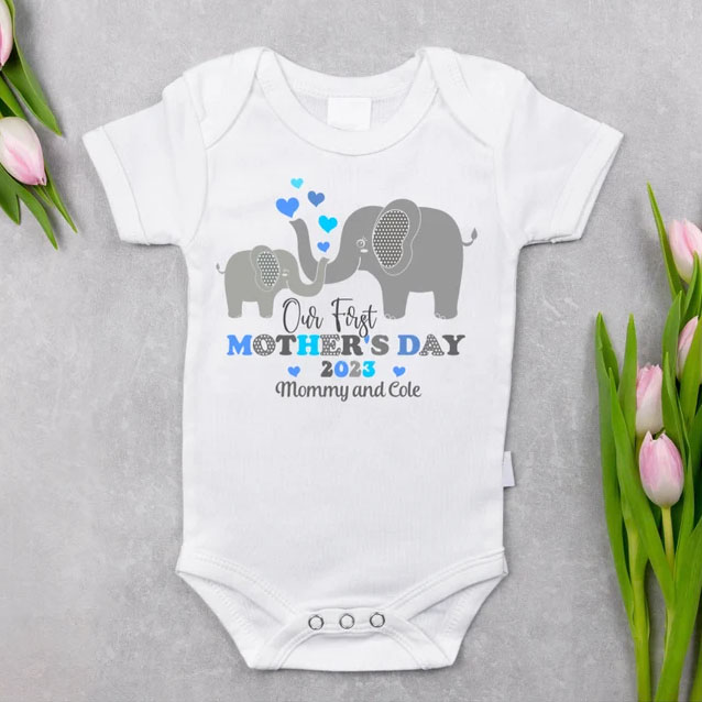 [Adult Tee]Custom Mother's Day Mommy Matching Shirt