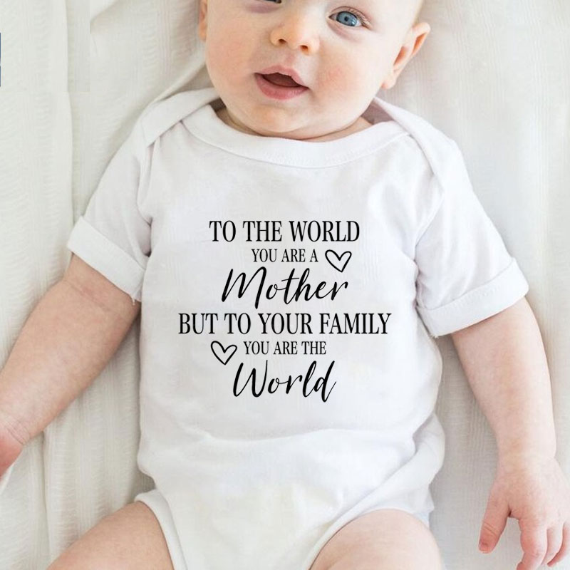 [Adult Tee] To The World You Are A Mommy Matching Shirt