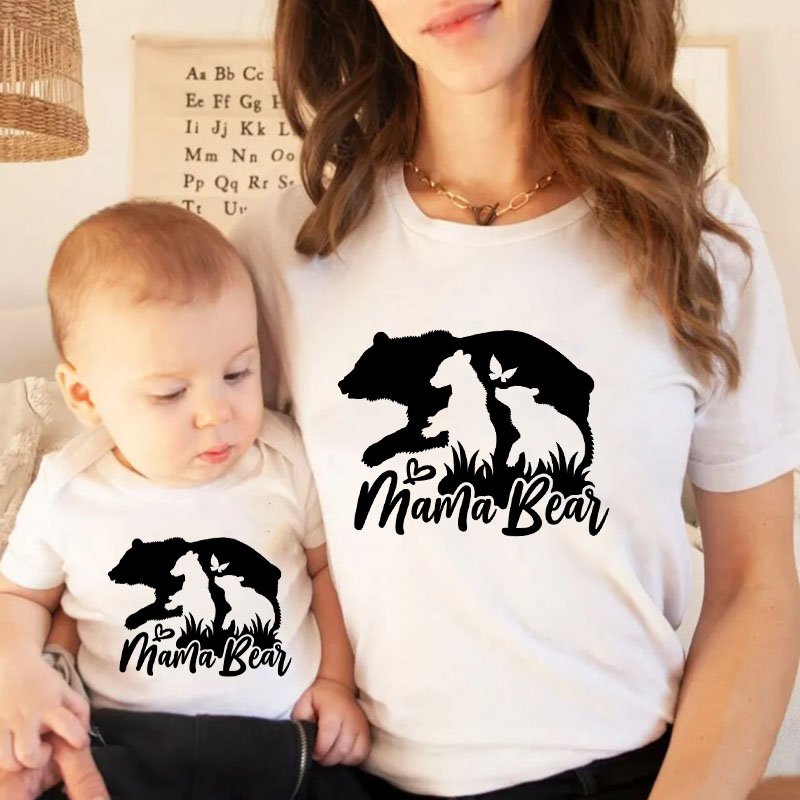 [Baby Bodysuit]Little Bear Mother's Day Matching Bodysuit