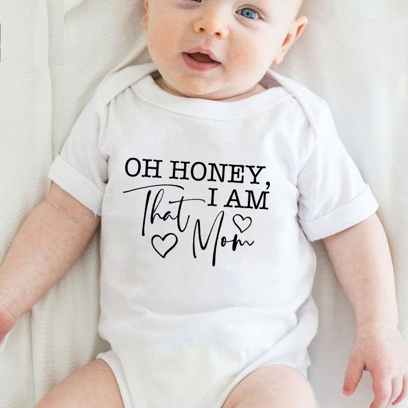 [Baby Bodysuit]Oh Honey I Am That Mother's Day Matching Bodysuit