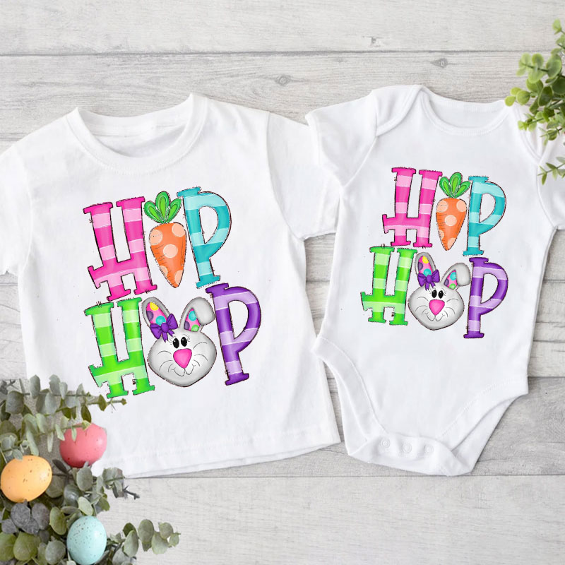 Personalised Easter Hip Hop Onesie, Kids Shirt
