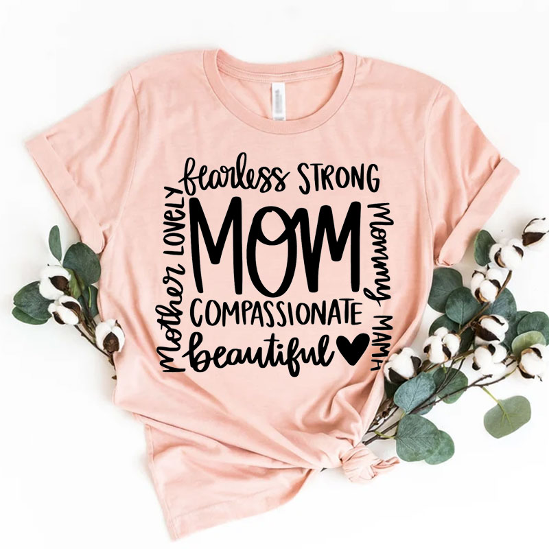 [Adult Tee]Mother's Day Gifts beautiful MaMa Matching Shirt