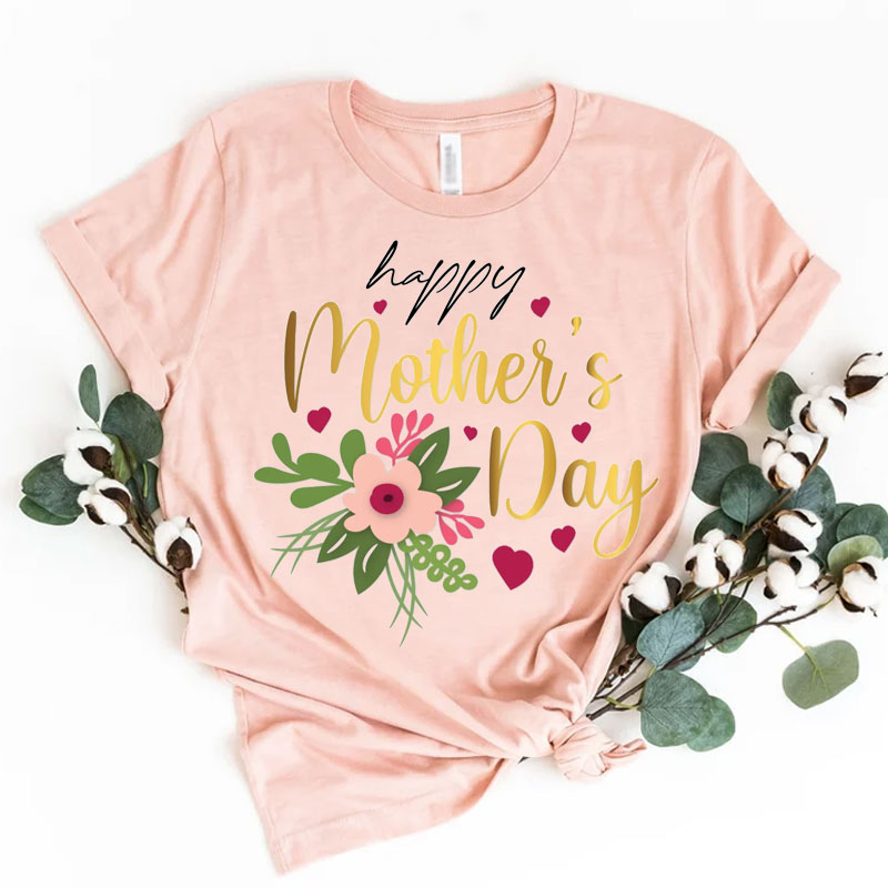 [Adult Tee]Happy Mother's Day Gifts MaMa Matching Shirt