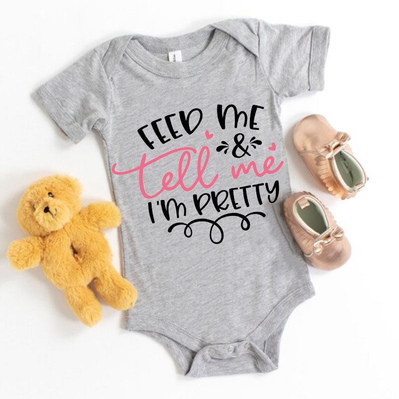 Personalized Newburn Cute Baby Saying Baby Onesie