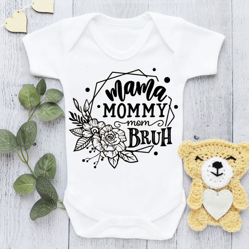 [Baby Bodysuit]Happy Mother's Day Mini Mommy Matching Bodysuit