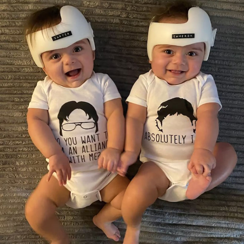 The Office TV Show Fan Twin Onesies Kids Twin Clothes