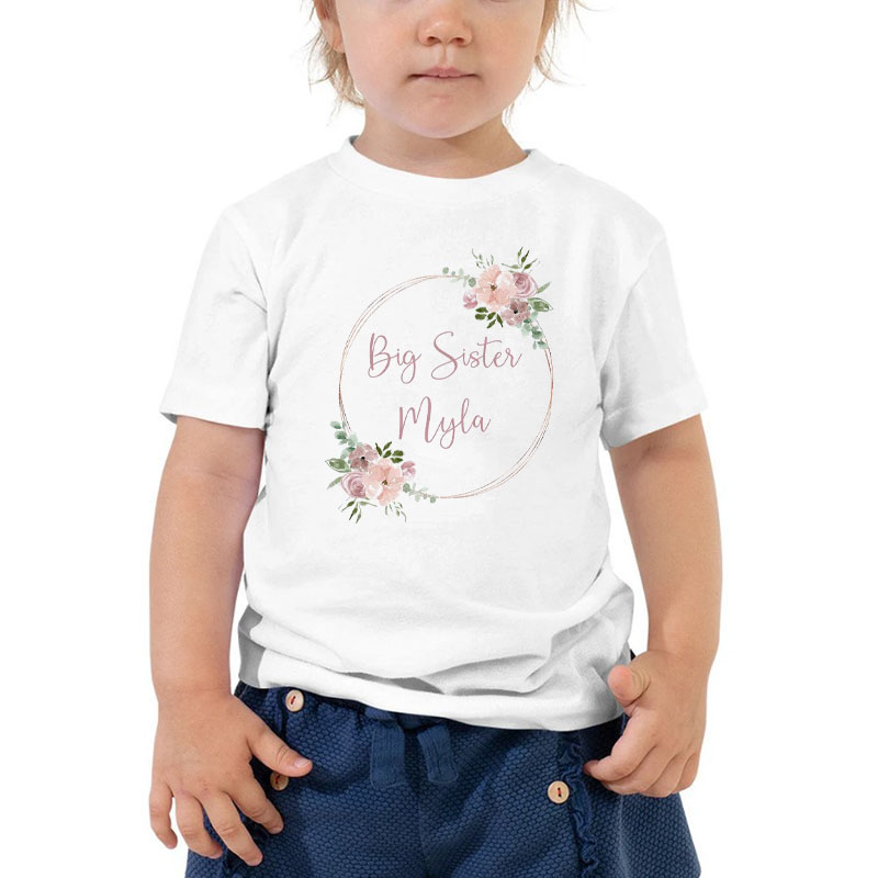 Personalised Dusky Pink Gold Ring Onesie And Kids Shirt