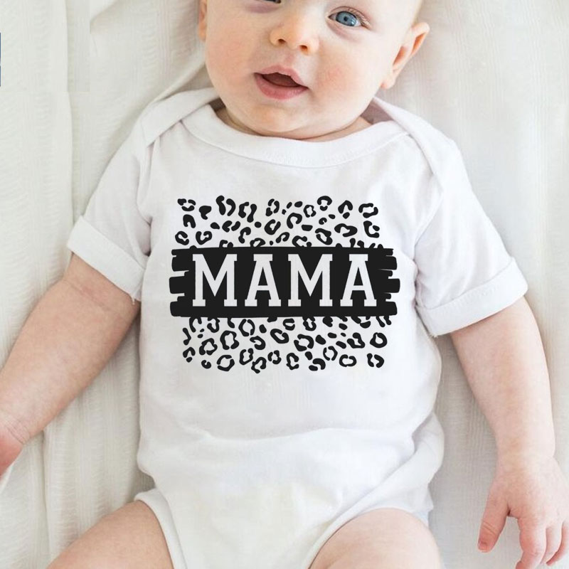 [Adult Tee]Happy Mother'day Leopard Mama Matching Shirt