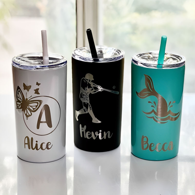12oz Stainless Steel Tumbler Vacation Kids Cup