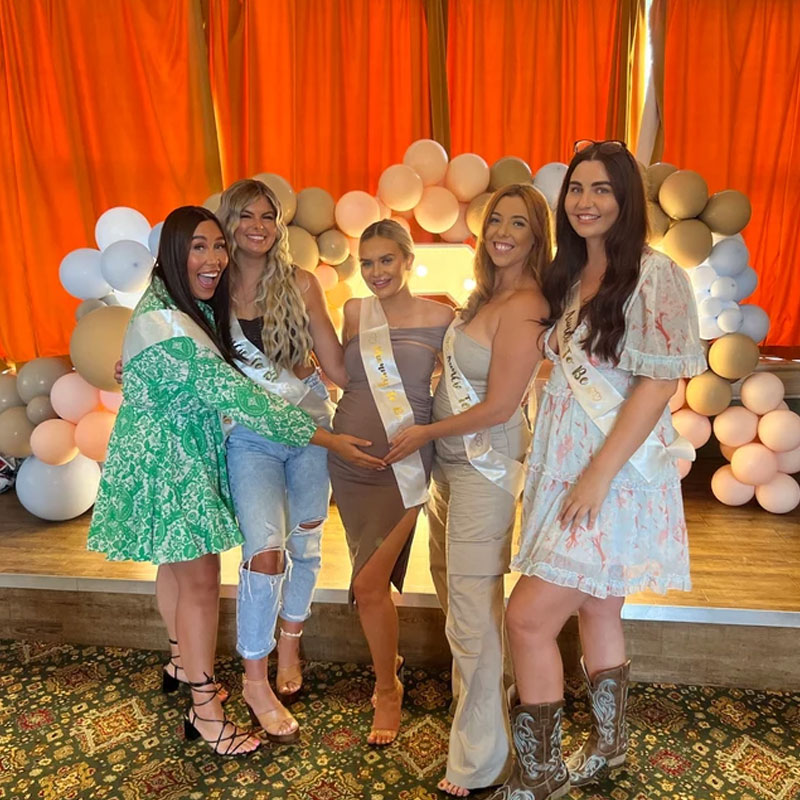 Baby Shower Sashes Gender Reveal Party Ribbon Sash