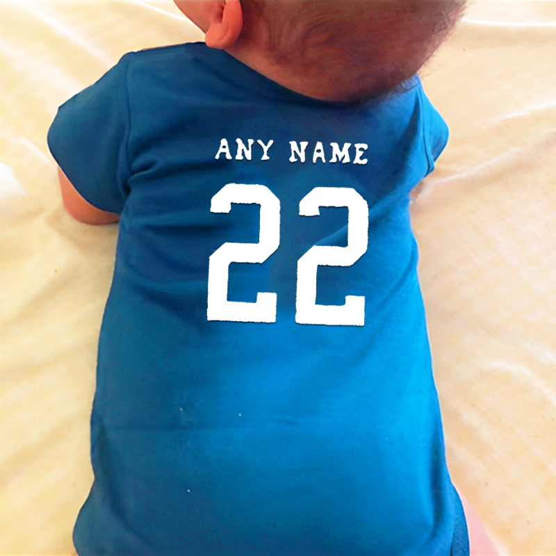 Custom Baby Baseball Jersey Bodysuit