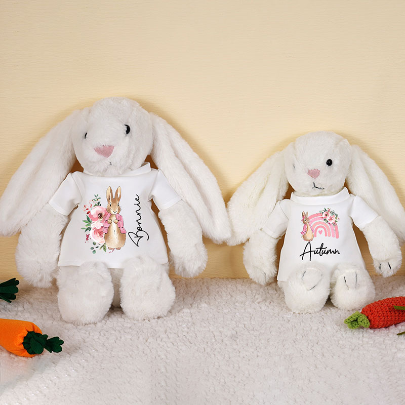 Custom Peter Plush Easter Bunny Bunny for Baby Shower