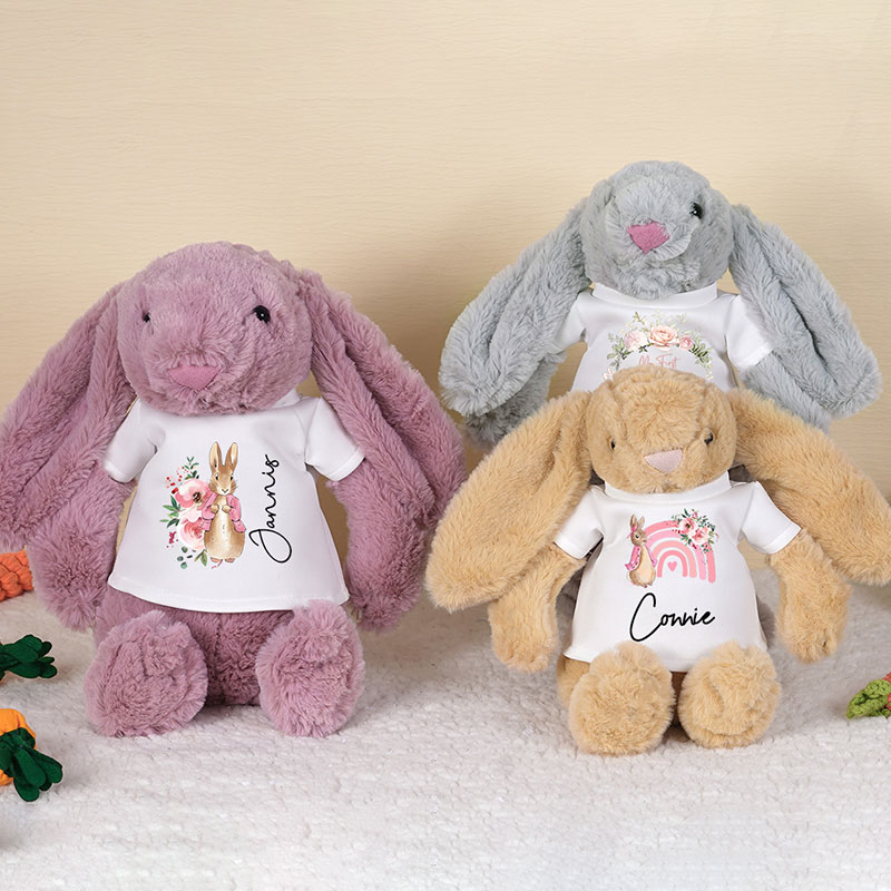 Custom Peter Plush Easter Bunny Bunny for Baby Shower